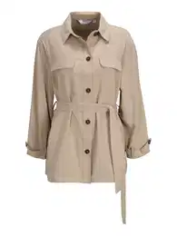 Dorothy Perkins Petite Prijelazna jakna siva