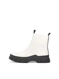 Nízké kozačky černá / offwhite