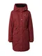 Ragwear Přechodová parka 'RELOVED REMAKE'  vínově červená