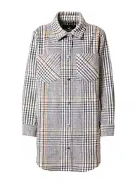 Přechodná bunda antracitová / bílá