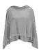REPEAT Cashmere Pláštěnka  šedý melír