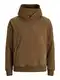 JACK & JONES Pullover 'Omap' dunkelbraun
