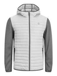 Jacke hellgrau / dunkelgrau