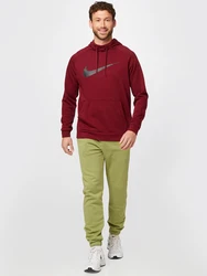NIKE Sportsweatshirt bordeaux/schwarz