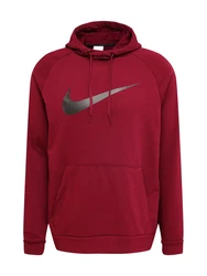 NIKE Sportsweatshirt bordeaux/schwarz