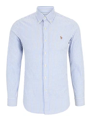 Polo Ralph Lauren Hemd hellblau/braun/weiß