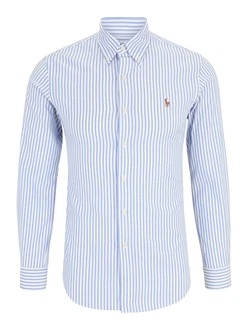Polo Ralph Lauren Hemd hellblau/braun/weiß
