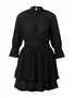 Bílé a černé halenkové šaty VERO MODA image
