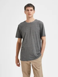 SELECTED HOMME T-Shirt SLHAspen dunkelgrau