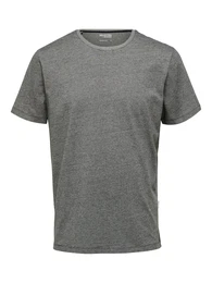 T-Shirt 'SLHAspen' dunkelgrau