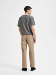 SELECTED HOMME Hose 'New Miles' camel/schwarz/wei