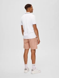 SELECTED HOMME Poloshirt SLHDante SPORT SS POLO NOOS navy/wei
