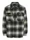 Only & Sons Jacke 'Cane' dunkelgrün / schwarz / weiß