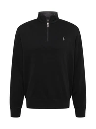 Sweatshirt silbergrau / schwarz