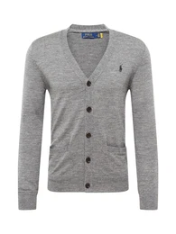 Strickjacke graumeliert