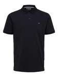 SELECTED HOMME Shirt Dante hellgrau/schwarz SELECTED HOMME Shirt Dante hellgrau/schwarz