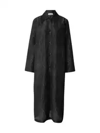 Košilové šaty 'Nicole' černá