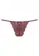 LASCANA Tanga  tmavě červená