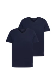TOM TAILOR T-Shirt marineblau