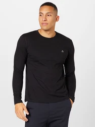 Marc O'Polo Shirt (GOTS) schwarz/weiß