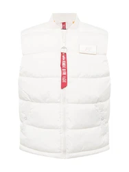 ALPHA INDUSTRIES Weste weiß