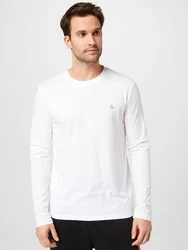 Marc O'Polo Shirt (GOTS) schwarz/wei