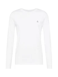 Marc O'Polo Shirt (GOTS) schwarz/wei
