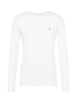 Marc O'Polo Shirt (GOTS) schwarz/wei