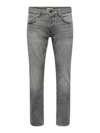 Jeans 'Weft' grey denim