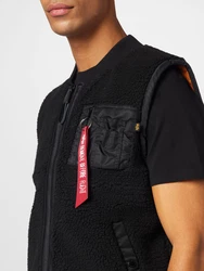 Alpha Industries Blouson Teddy Vest schwarz