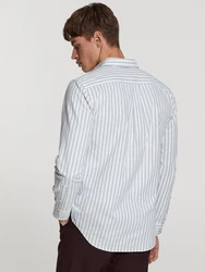 Shiwi Hemd Orlando pastellgrün/offwhite