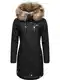Ragwear Zimní parka 'Tawny'  hnědá / černá / bílá