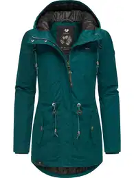 Zimní parka 'Monadis' tmavě zelená