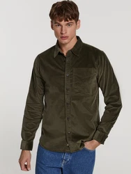 Shiwi Hemd Dave khaki