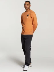 Shiwi Sweatshirt beige/dunkelblau/karamell