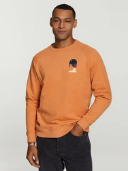 Shiwi Sweatshirt beige/dunkelblau/karamell