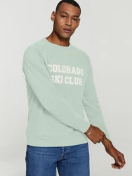 Shiwi Sweatshirt 'Colorado' mint/weiß