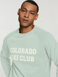 Shiwi Sweatshirt 'Colorado' mint/weiß
