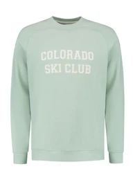 Sweatshirt mint / wei