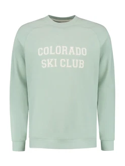 Shiwi Sweatshirt 'Colorado' mint/weiß
