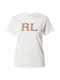 Polo Ralph Lauren Tričko  světle hnědá / offwhite