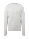 TOMMY HILFIGER Pullover nachtblau/graumeliert/rot/weiß