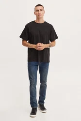 !Solid T-Shirt Danton schwarz