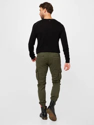 Alpha Industries Cargohose Cotton Twill Jogger oliv