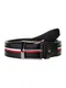 TOMMY HILFIGER Gürtel ''''Adan'''' dunkelblau / knallrot / schwarz / weiß