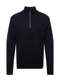 Pullover ''''Fjord Bubble Yoke'''' navy