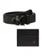 Calvin Klein Jeans Gürtel und Etui schwarz