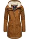 Ragwear Zimní parka 'Elsie'  karamelová