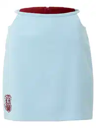 Sukně 'ROYAL SQUAD' světlemodrá / merlot