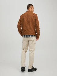 JACK & JONES Hose 'OLLIE BOWIE' beige